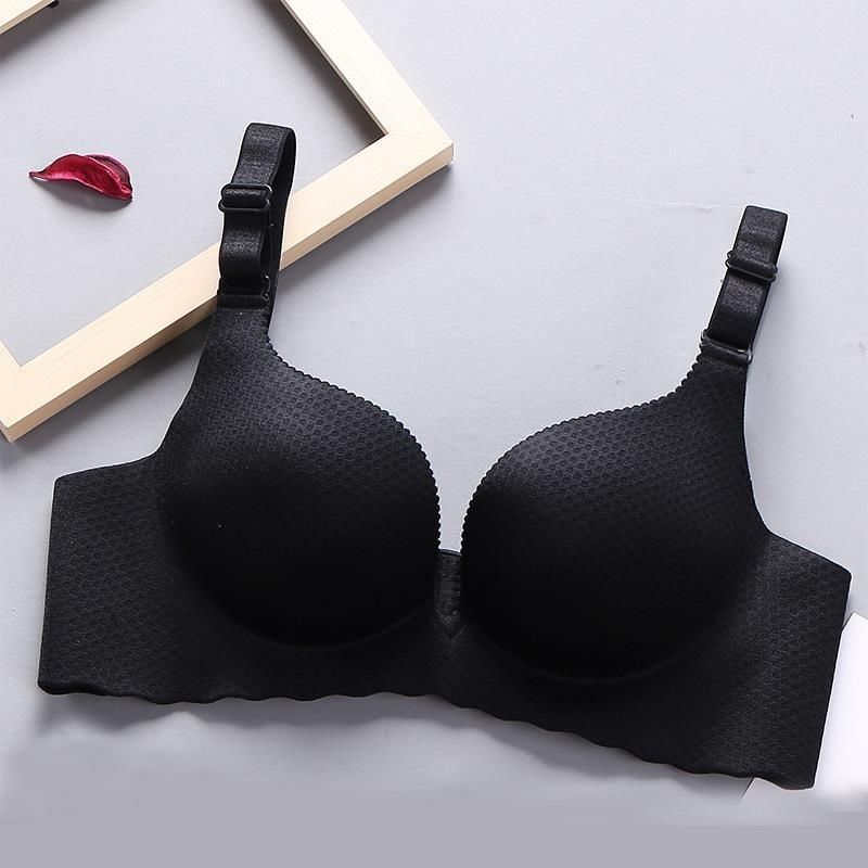 AeroLift Seamless Push Up Bra for Small Busts – Wireless T-Shirt Bra with Side Smoothing Support