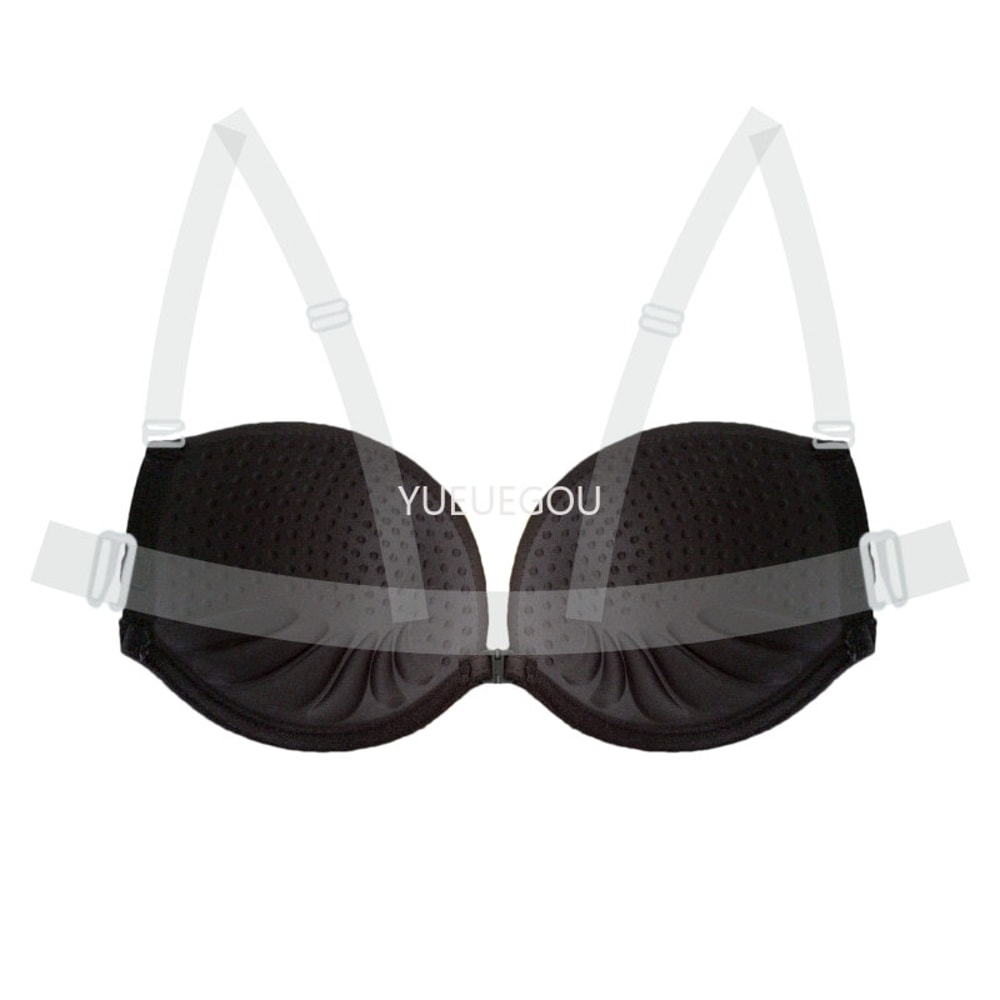 InvisibleLift Multiway Backless Push Up Bra Strapless Seamless Bridal Bralette 0