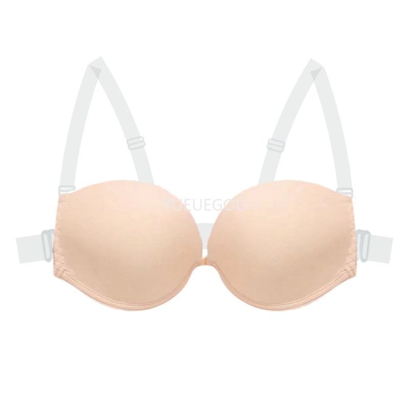 InvisibleLift Multiway Backless Push Up Bra Strapless Seamless Bridal Bralette 1