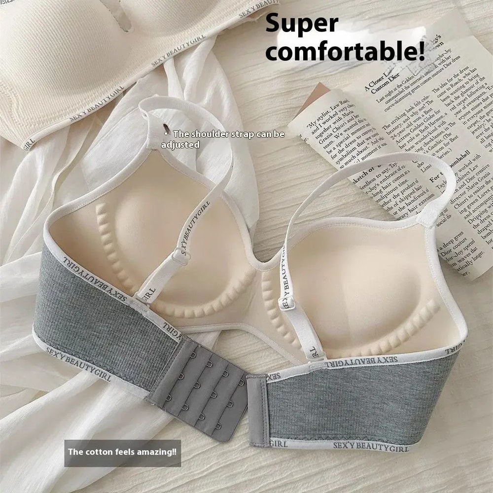 ComfortLift Wireless Push Up Bra For Small Breasts AA Cup Seamless Padded Bra 3