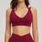 PerformanceFit Womens Sports Bra Breathable Fitness Top Push Up Yoga Bra 3
