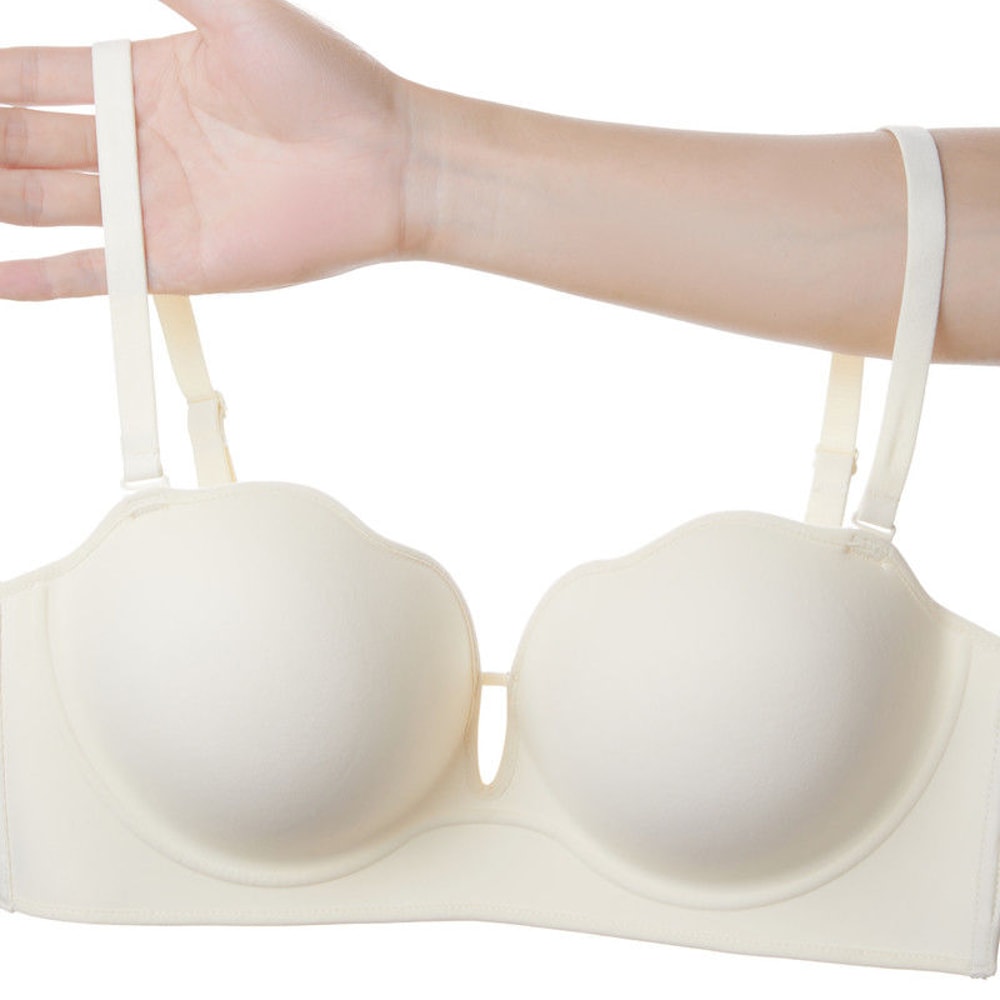 InvisibleLift Strapless Push Up Bra For Small Busts With Silicone Grip Support 2