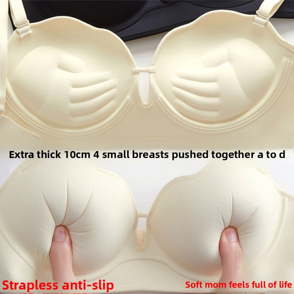 InvisibleLift Strapless Push Up Bra For Small Busts With Silicone Grip Support 4