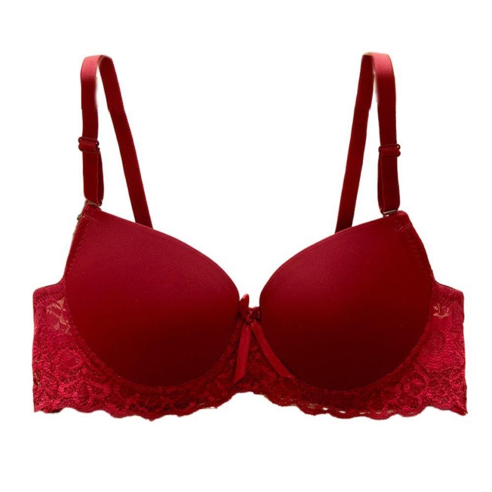 ElegantLift Deep V Lace Push Up Bra For Women Shockproof Anti Sag Push Up Bra Support 9