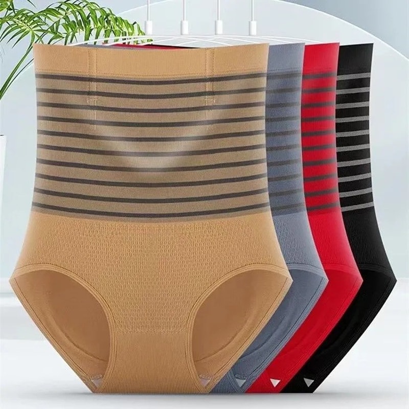 CurveSculpt Seamless High Waist Shapewear Pantiesfor Tummy Control Butt Lift 1