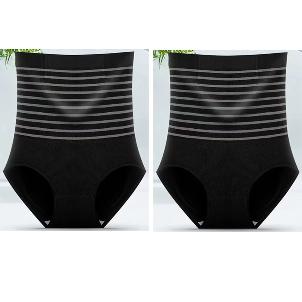CurveSculpt Seamless High Waist Shapewear Pantiesfor Tummy Control Butt Lift 7