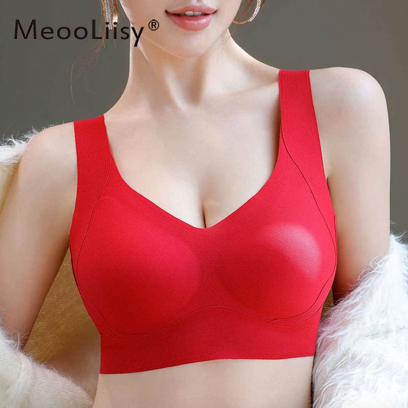 ComfortLift Seamless Minimizer Bra For Women Wireless Push Up Beauty Back Support 0