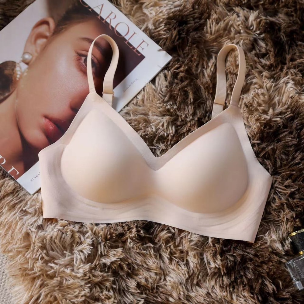 ComfortLift Wireless Push Up Bra for Women Seamless Padded Bralette