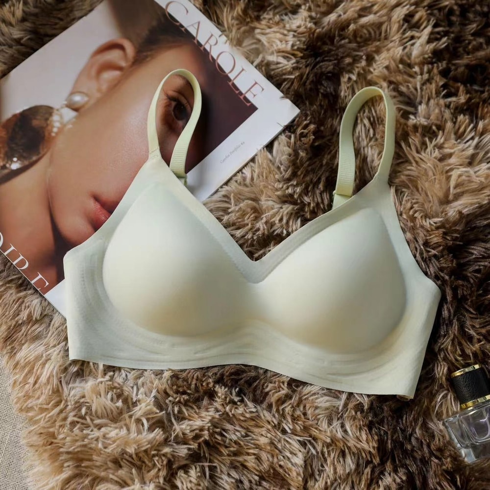 ComfortLift Wireless Push Up Bra for Women Seamless Padded Bralette