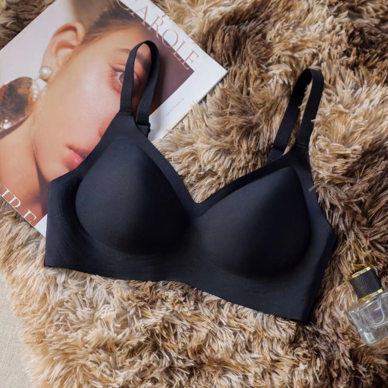 ComfortLift Wireless Push Up Bra for Women Seamless Padded Bralette
