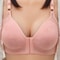 ComfortLift Front Closure Full Coverage Wireless Lace Bra for Women