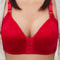 ComfortLift Front Closure Full Coverage Wireless Lace Bra for Women