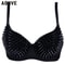 Radiant Rhinestone Bralette Top WireFree Sequined Rhinestone Bra Top For Party Festival Looks 0