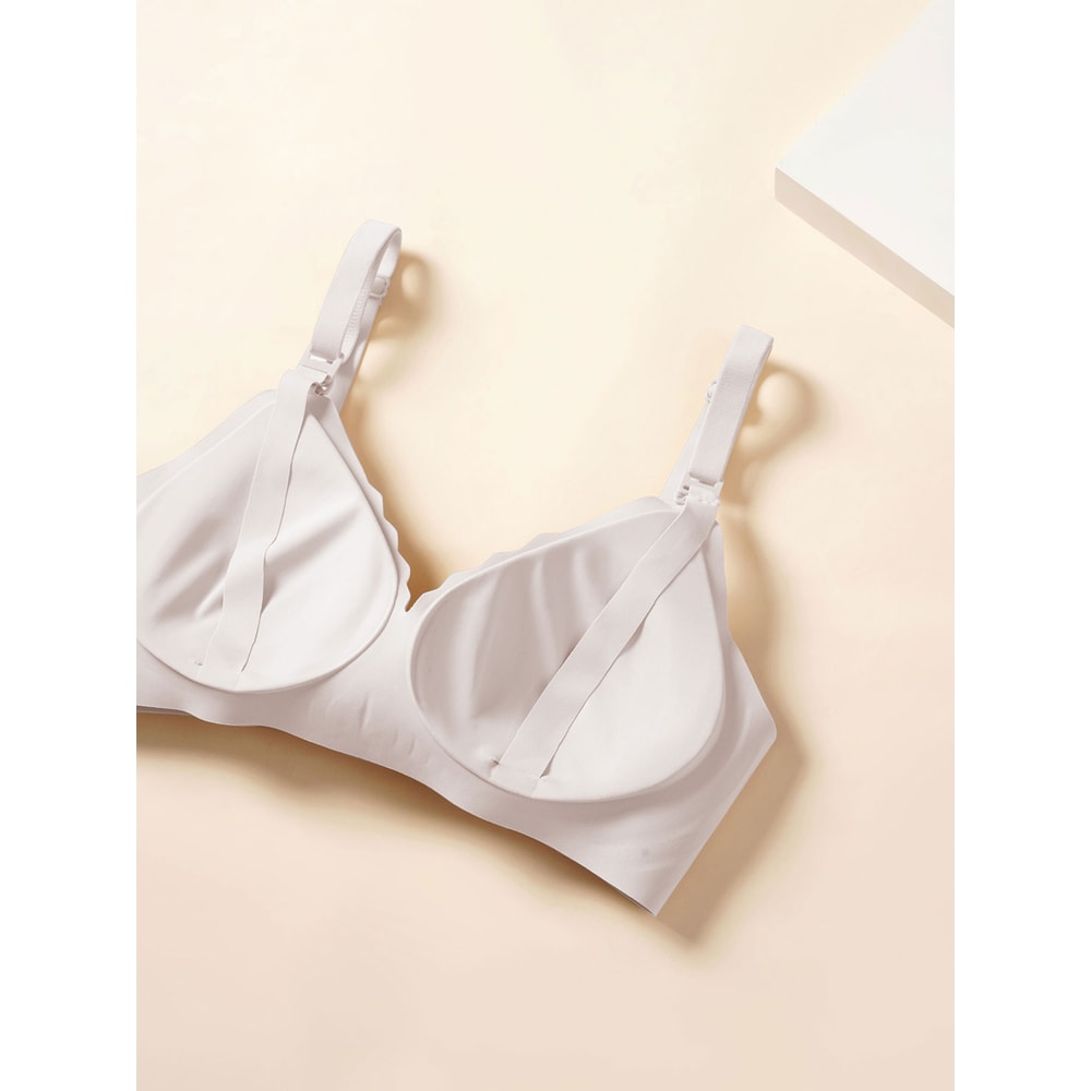 ComfortAir Seamless Nursing Bra – Breathable Nursing Bra with One-Hand Access & Invisible Comfort