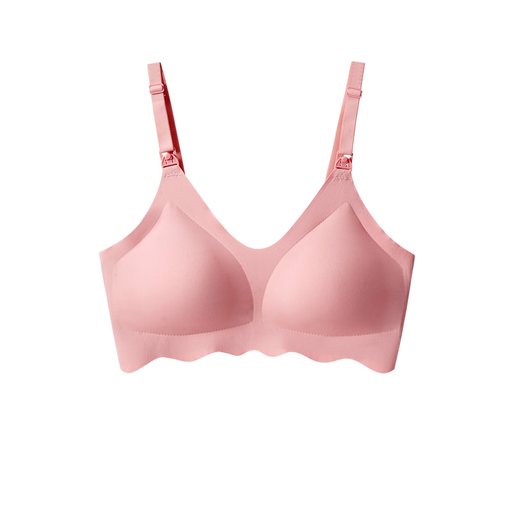 ComfortAir Seamless Nursing Bra – Breathable Nursing Bra with One-Hand Access & Invisible Comfort