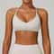 FlexLift Cross Back Sports Bra For Women Shockproof Yoga Bra Workout Crop Top 4