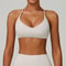 FlexLift Cross Back Sports Bra For Women Shockproof Yoga Bra Workout Crop Top 4