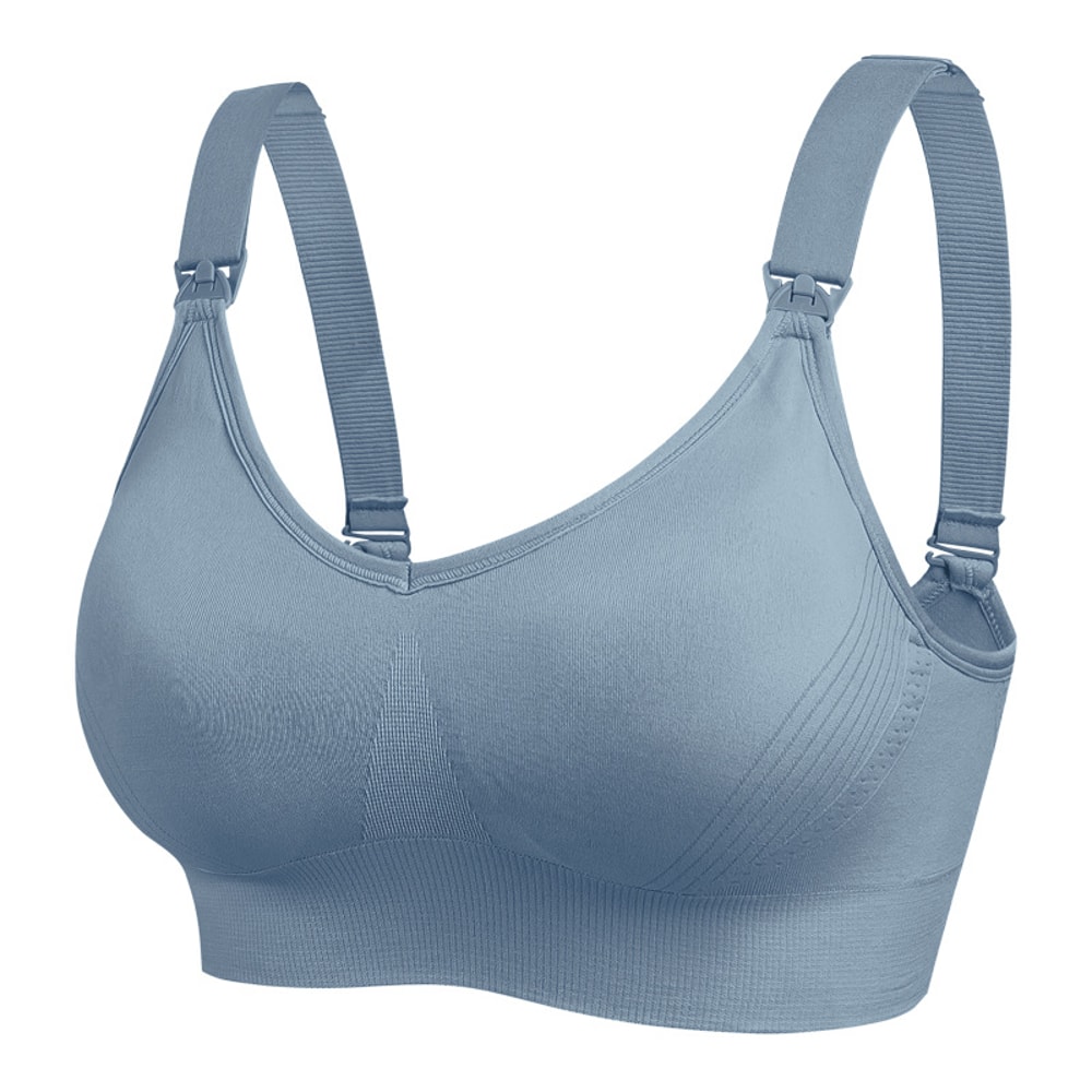 ComfortEase Seamless Nursing Bra For Breastfeeding Moms 0