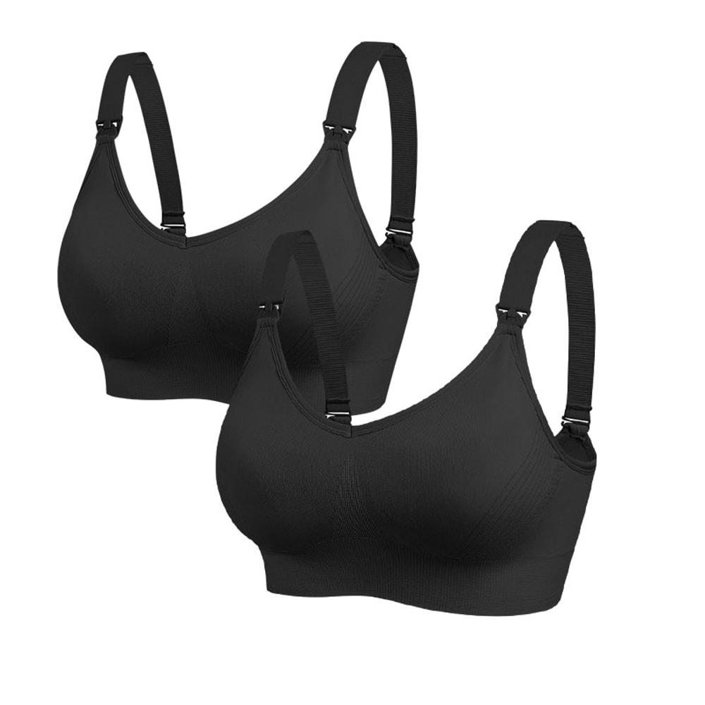 ComfortEase Seamless Nursing Bra for Breastfeeding Moms