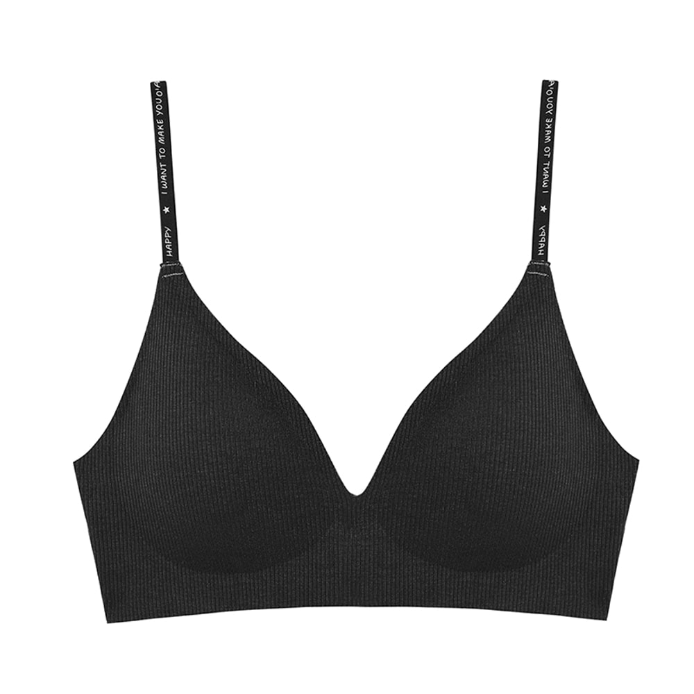 SilhouetteLift Deep V Wireless Bra Seamless Padded Bralette For Everyday Comfort 4