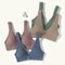 LiftEase Seamless Push Up Bra – Wireless V-Neck Backless Comfort Bralette