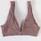 LiftEase Seamless Push Up Bra – Wireless V-Neck Backless Comfort Bralette