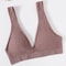 LiftEase Seamless Push Up Bra – Wireless V-Neck Backless Comfort Bralette