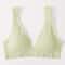 LiftEase Seamless Push Up Bra – Wireless V-Neck Backless Comfort Bralette
