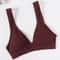 LiftEase Seamless Push Up Bra – Wireless V-Neck Backless Comfort Bralette