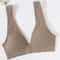 LiftEase Seamless Push Up Bra – Wireless V-Neck Backless Comfort Bralette