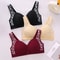 ComfortLift Plus Size Front Closure Bra – Wireless Support with Wide Straps & Breathable Fit