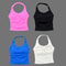 FlexCurve Seamless Backless Yoga Sports Bra Tank for Women