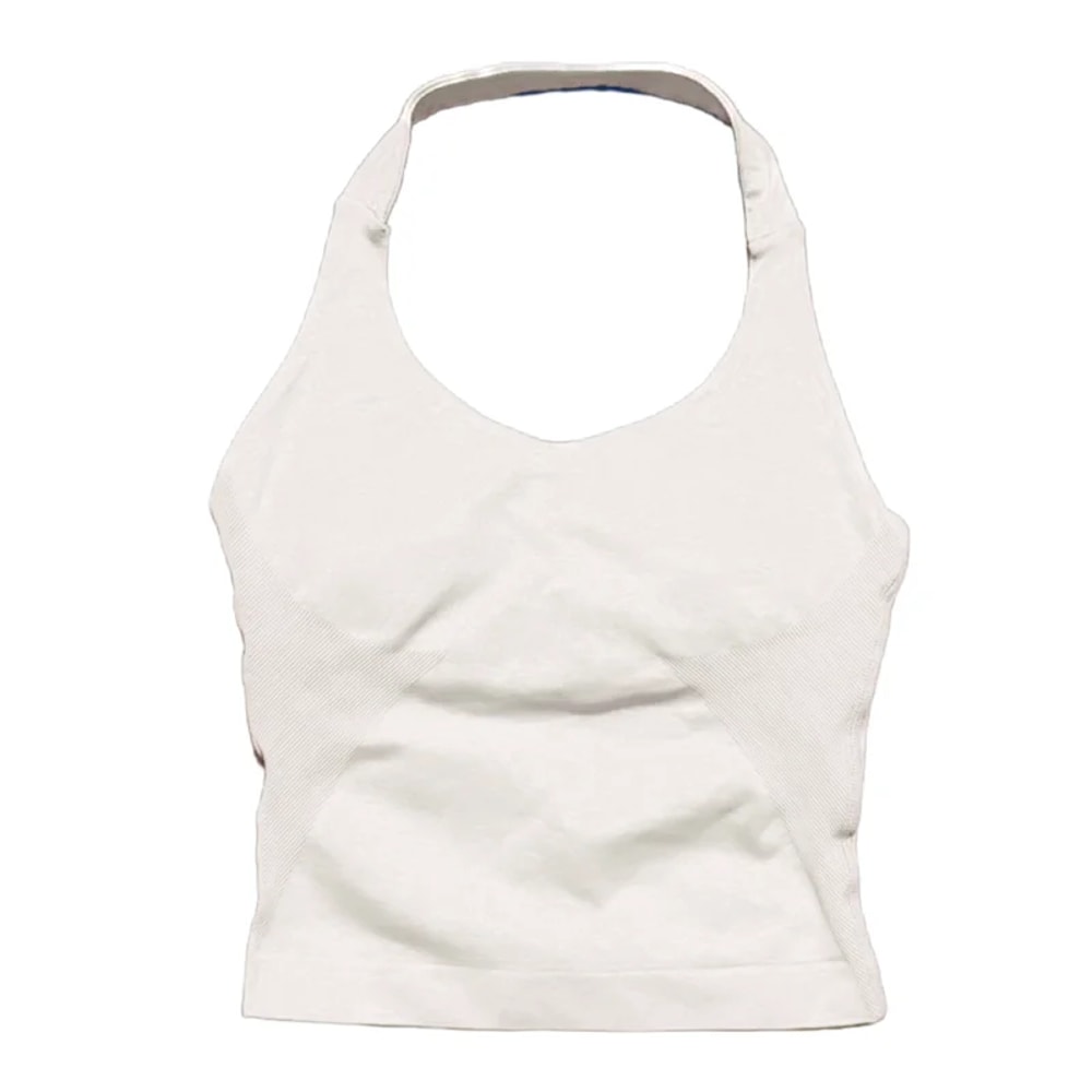 FlexCurve Seamless Backless Yoga Sports Bra Tank for Women