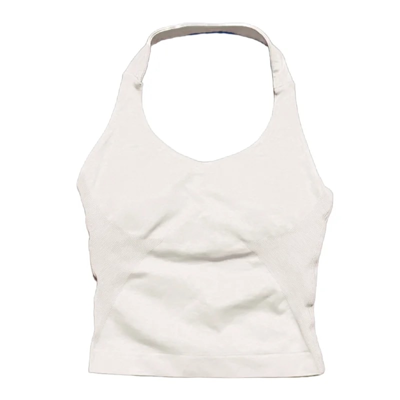 FlexCurve Seamless Backless Yoga Sports Bra Tank for Women