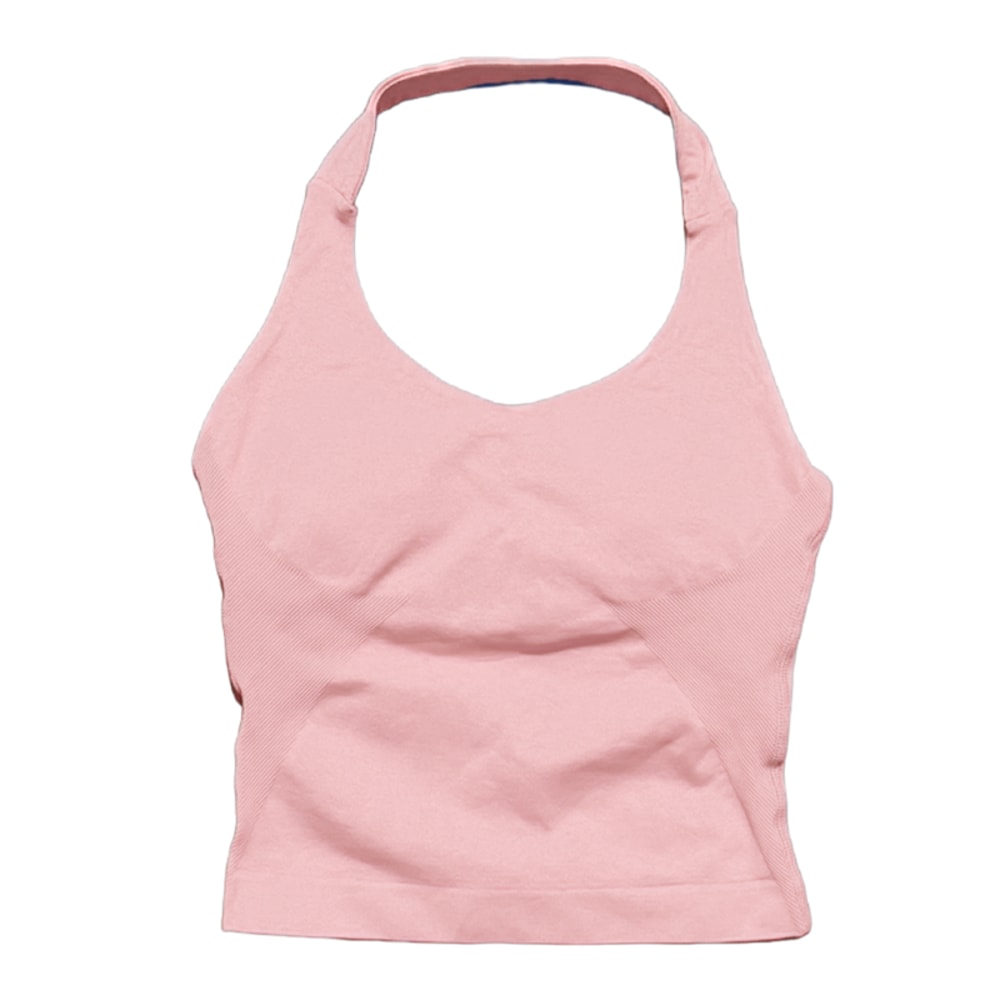 FlexCurve Seamless Backless Yoga Sports Bra Tank for Women
