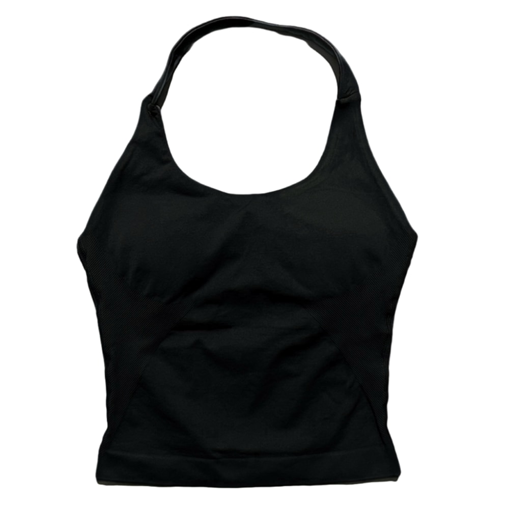 FlexCurve Seamless Backless Yoga Sports Bra Tank for Women
