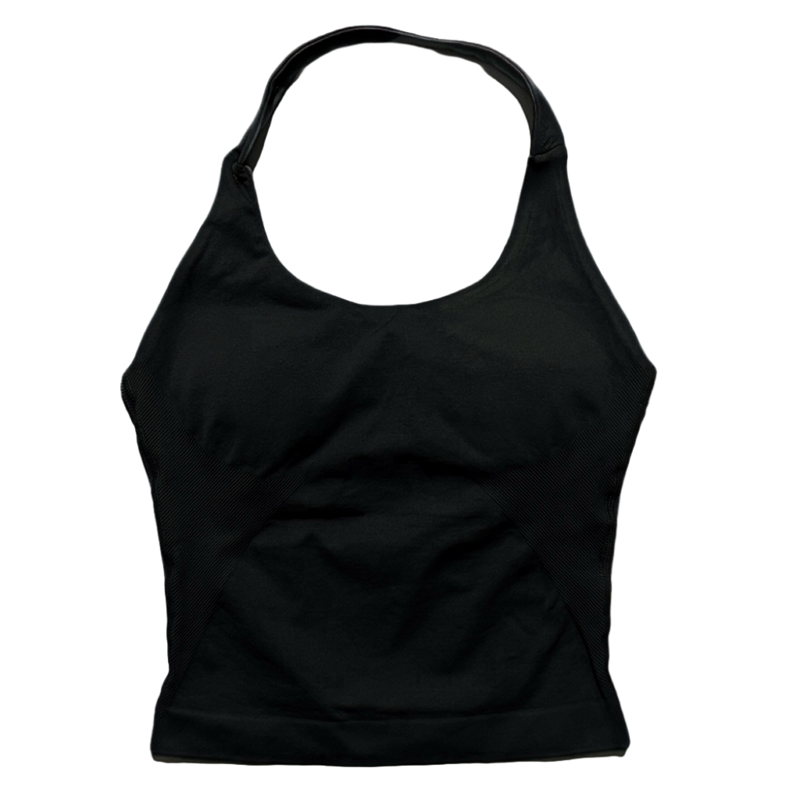 FlexCurve Seamless Backless Yoga Sports Bra Tank for Women