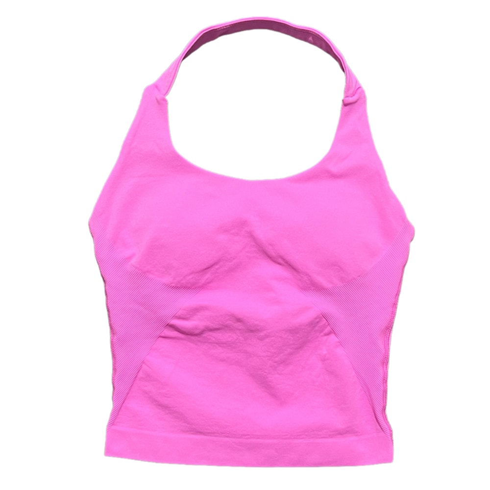 FlexCurve Seamless Backless Yoga Sports Bra Tank for Women