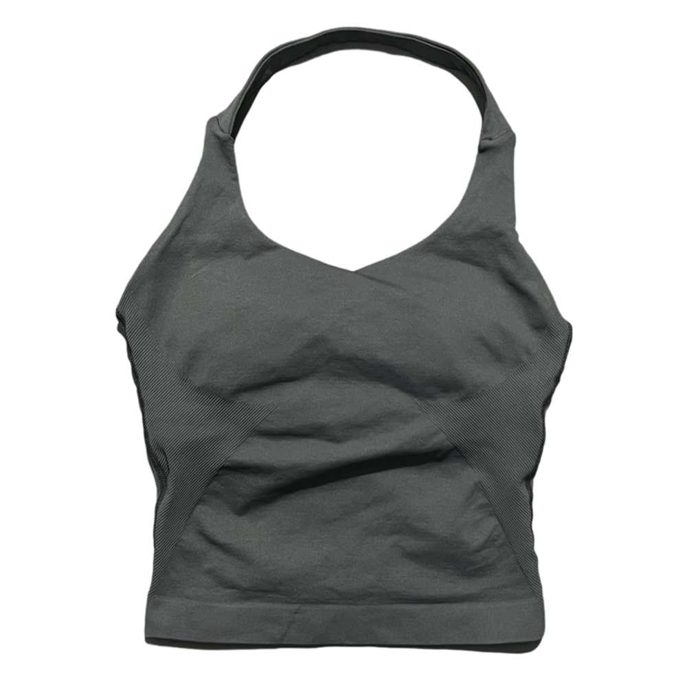 FlexCurve Seamless Backless Yoga Sports Bra Tank for Women
