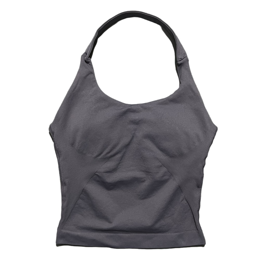 FlexCurve Seamless Backless Yoga Sports Bra Tank for Women