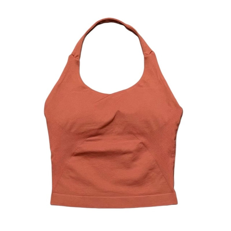 FlexCurve Seamless Backless Yoga Sports Bra Tank for Women