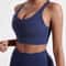 Cross Back High Support Sports Bra for Women – Padded Gym Training & Yoga Bra