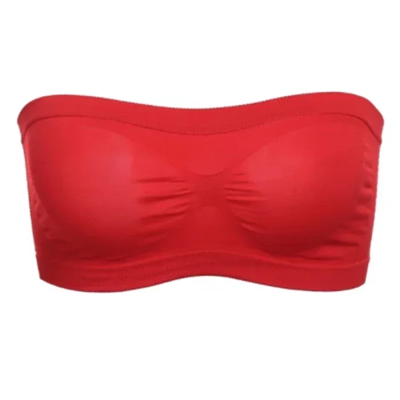 AirFlex Seamless Mesh Tube Bra For Women Strapless Bra Tube Bra Comfort Support 5