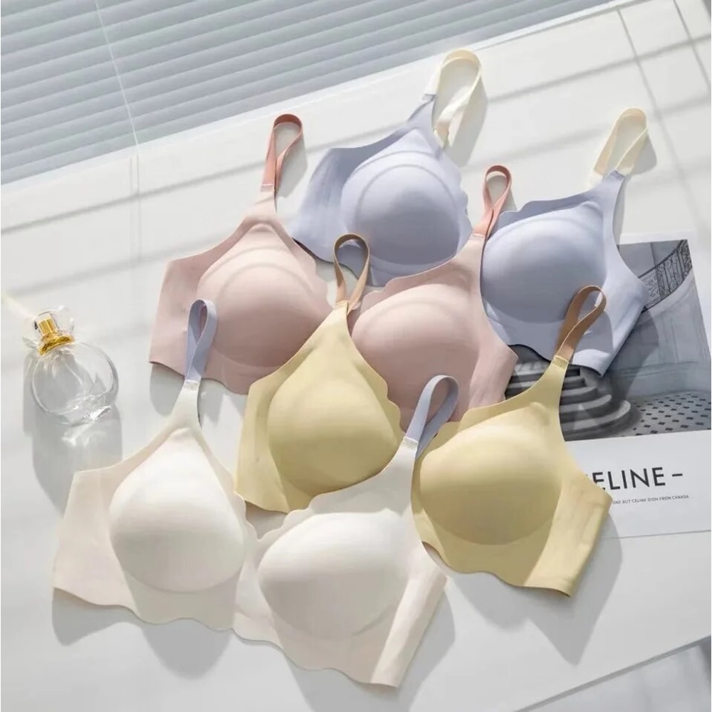 CloudLift Seamless Wireless Bra Adjustable Comfort Support Beauty Back Bralette 0