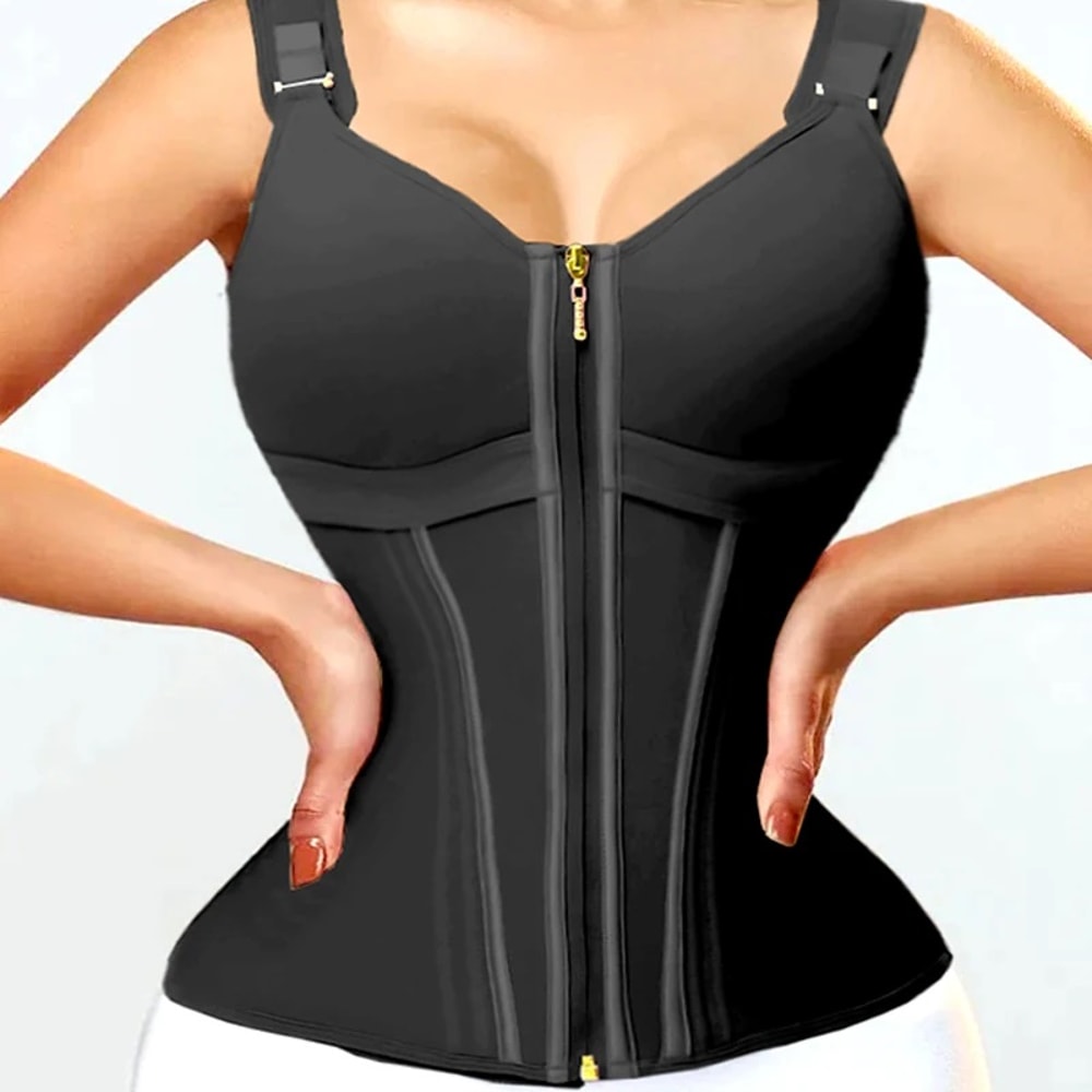 Colombian Shapewear Waist Trainer Vest With High Compression Tummy Control 7