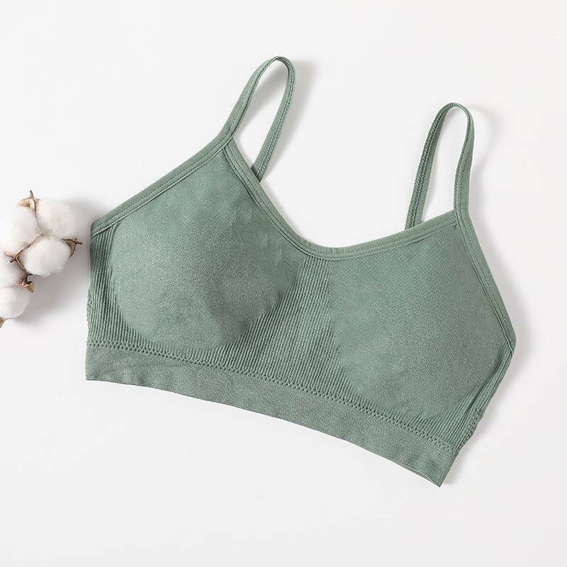CloudComfort Seamless Wirefree Bra for Women Soft Support Sports Bralette