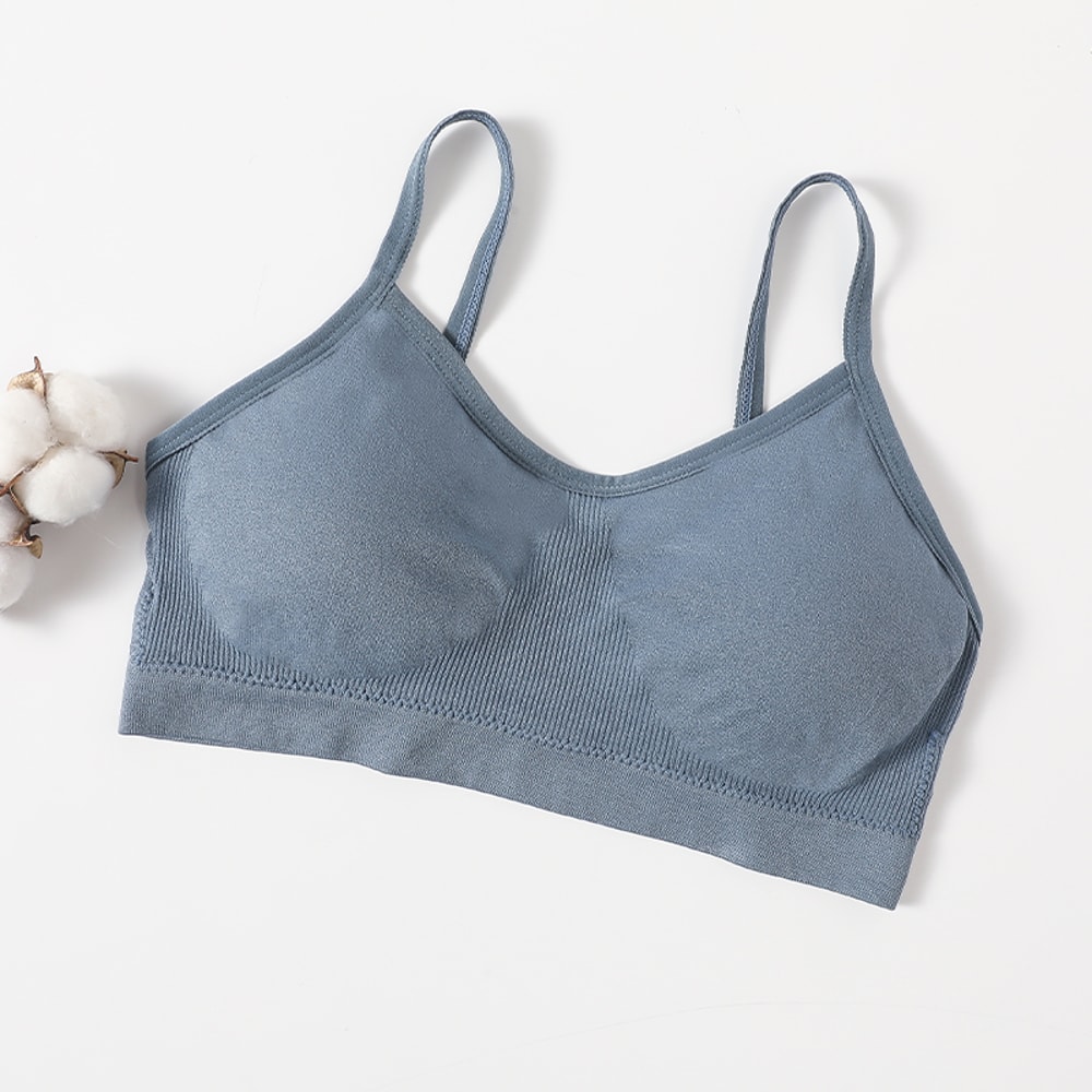 CloudComfort Seamless Wirefree Bra for Women Soft Support Sports Bralette