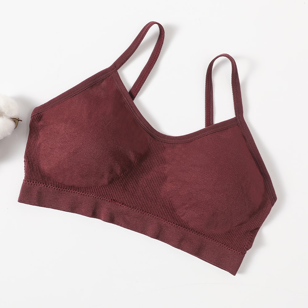 CloudComfort Seamless Wirefree Bra for Women Soft Support Sports Bralette