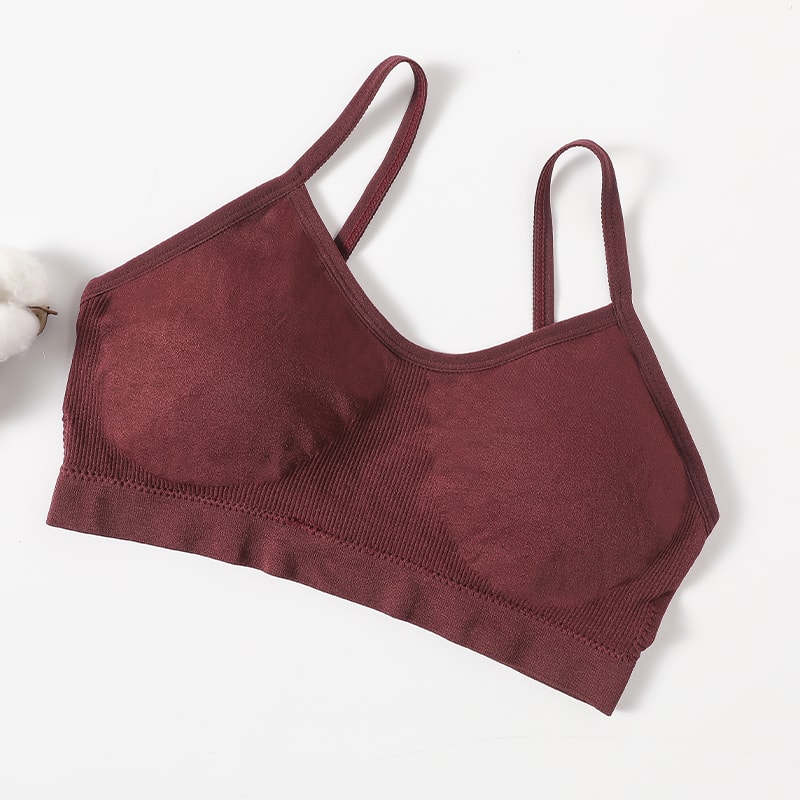 CloudComfort Seamless Wirefree Bra for Women Soft Support Sports Bralette