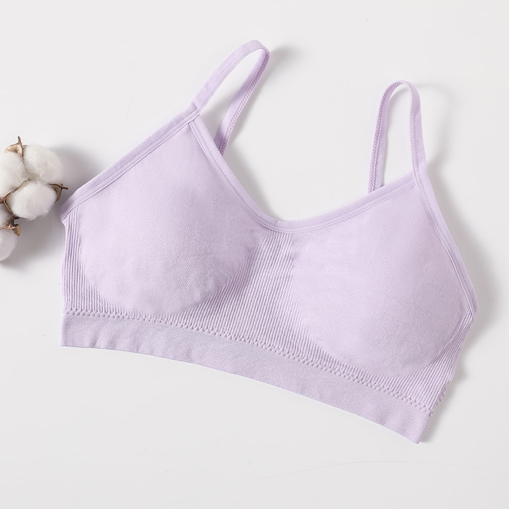CloudComfort Seamless Wirefree Bra for Women Soft Support Sports Bralette